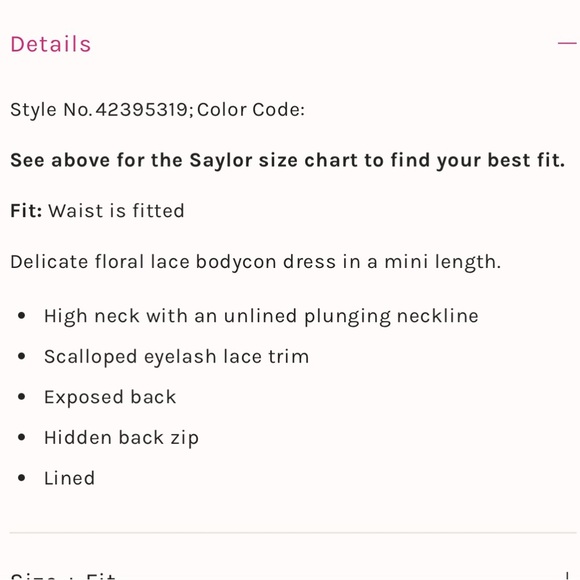 Free People x Saylor Cherie Black Lace Cocktail Mini Dress Women’s Small - Picture 12 of 12